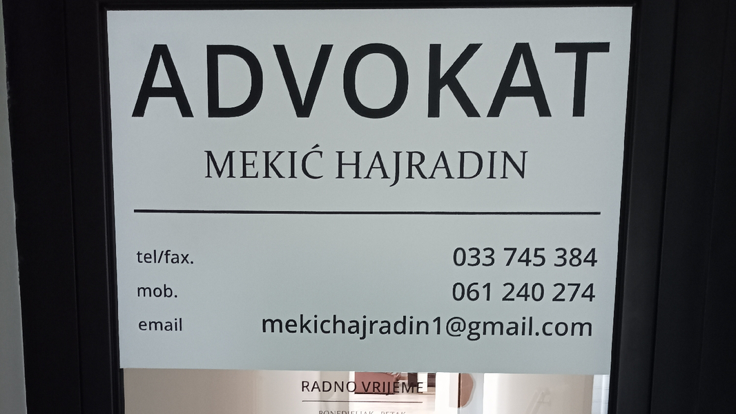 Cover photo of Advokat Mekić